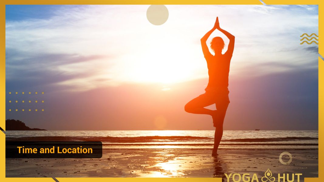 time and location for yoga